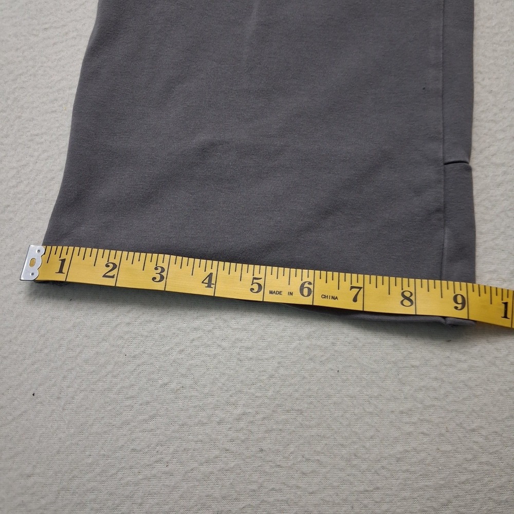 Duluth Trading Co Gray No-Yank Crop Cargo Pants Petal Hem Womens Medium M Gray - Picture 5 of 9